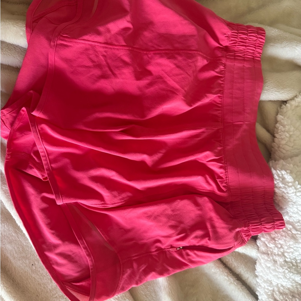 Lululemon 4” Hotty Hot Pink Shorts NWOT